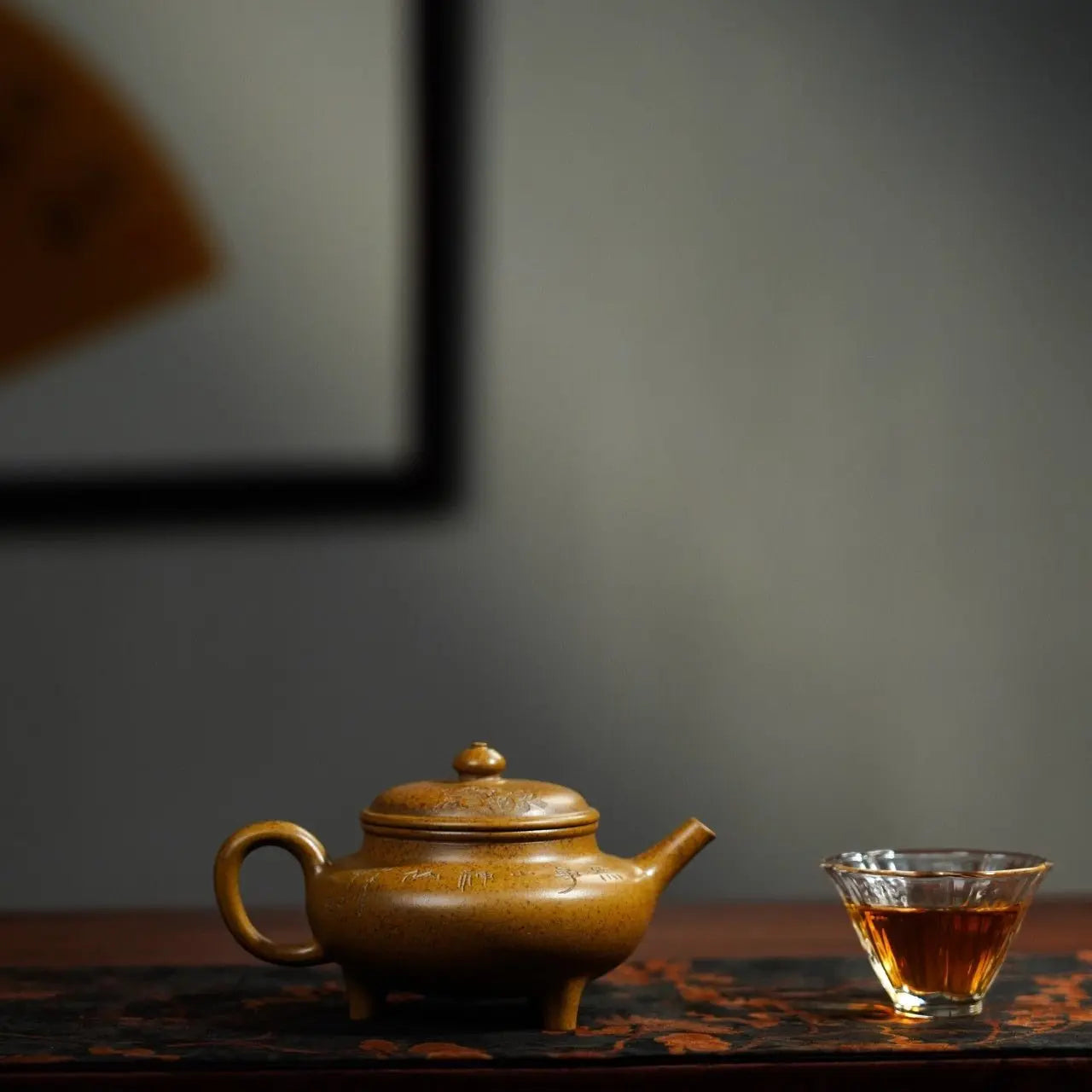 San Zu Ding 190cc - Yixing Handmade Teapot 江苏宜兴