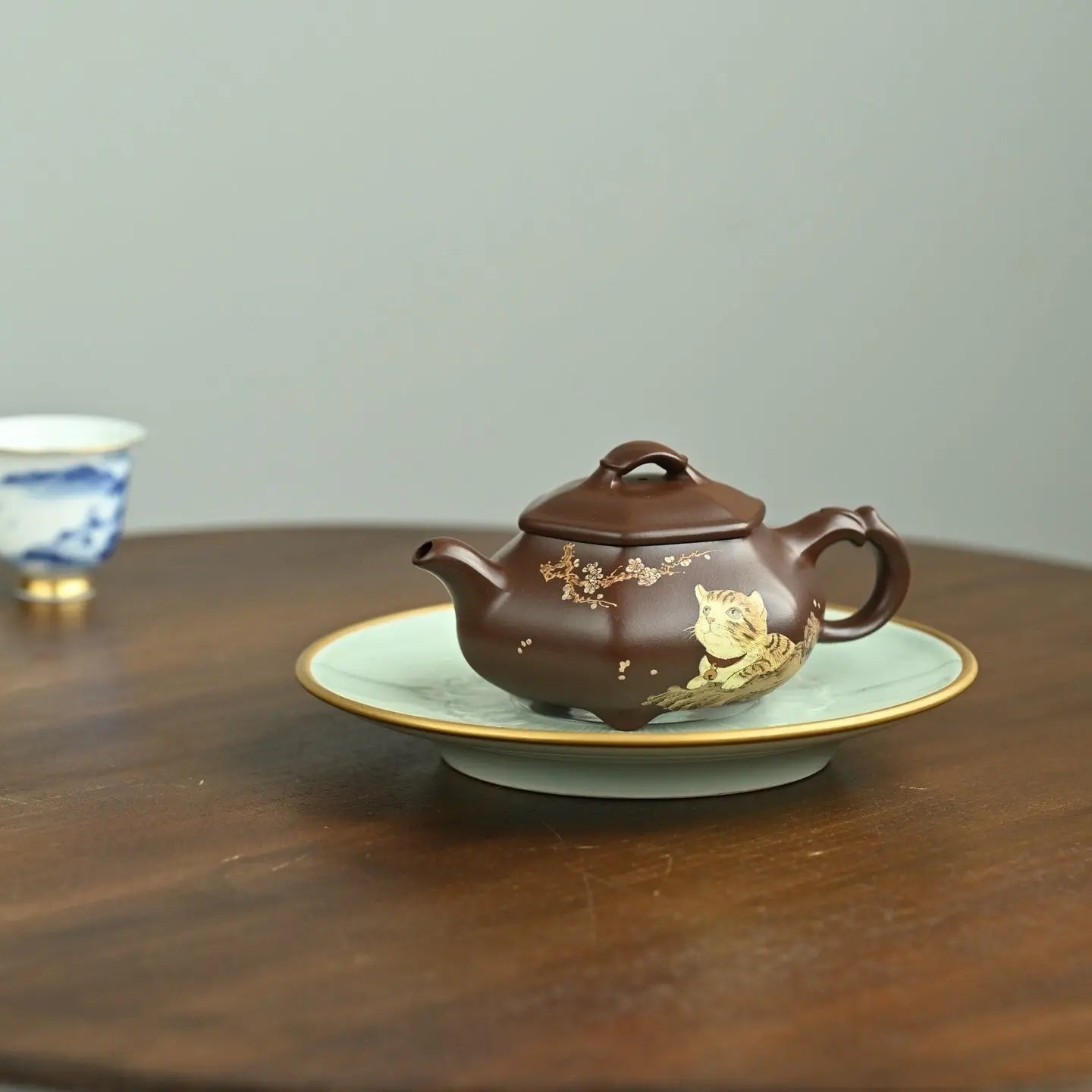 San Zu Ru Piao 230cc - Yixing Handmade Teapot 江苏宜兴