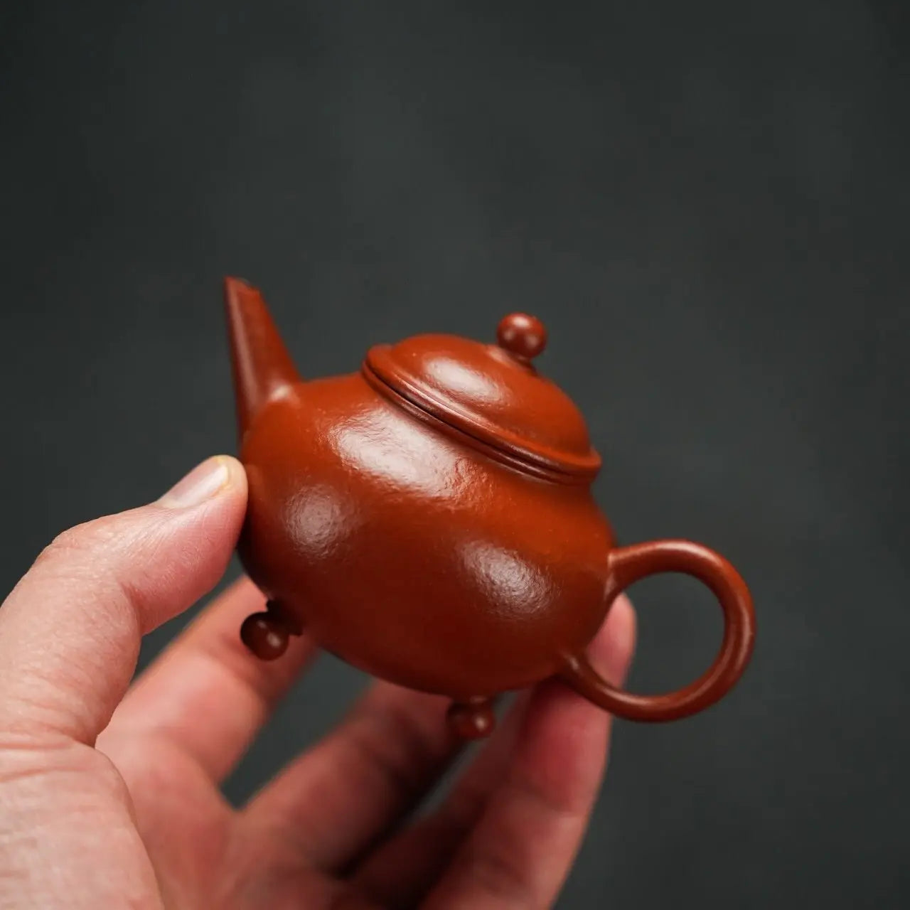 San Zu Shui Ping 80cc - Yixing Handmade Teapot 江苏宜兴