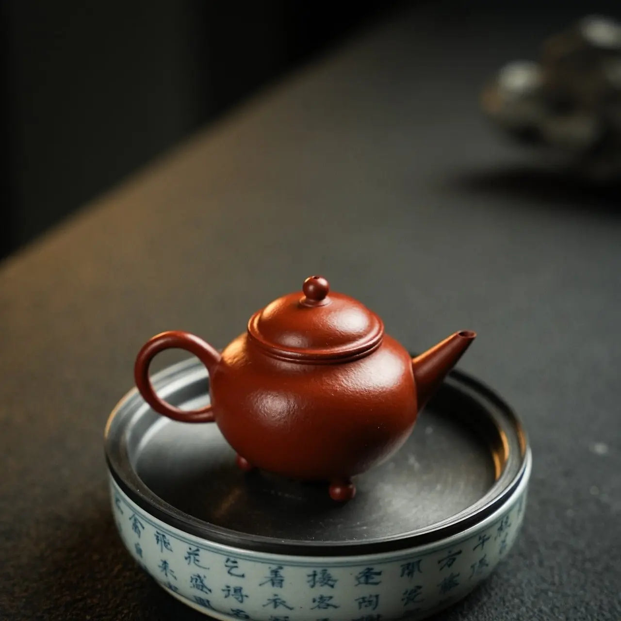 San Zu Shui Ping 80cc - Yixing Handmade Teapot 江苏宜兴