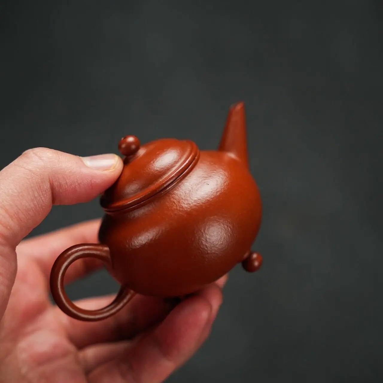 San Zu Shui Ping 80cc - Yixing Handmade Teapot 江苏宜兴