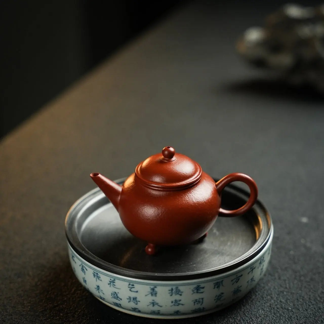 San Zu Shui Ping 80cc - Yixing Handmade Teapot 江苏宜兴