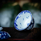 Shan Cha Hua 110cc - Jing De Zhen Porcelain Gaiwan zycschina