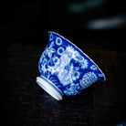 Shan Cha Hua 110cc - Jing De Zhen Porcelain Gaiwan zycschina