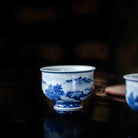 Shan Shui 110cc - Jing De Zhen Porcelain Gaiwan zycschina