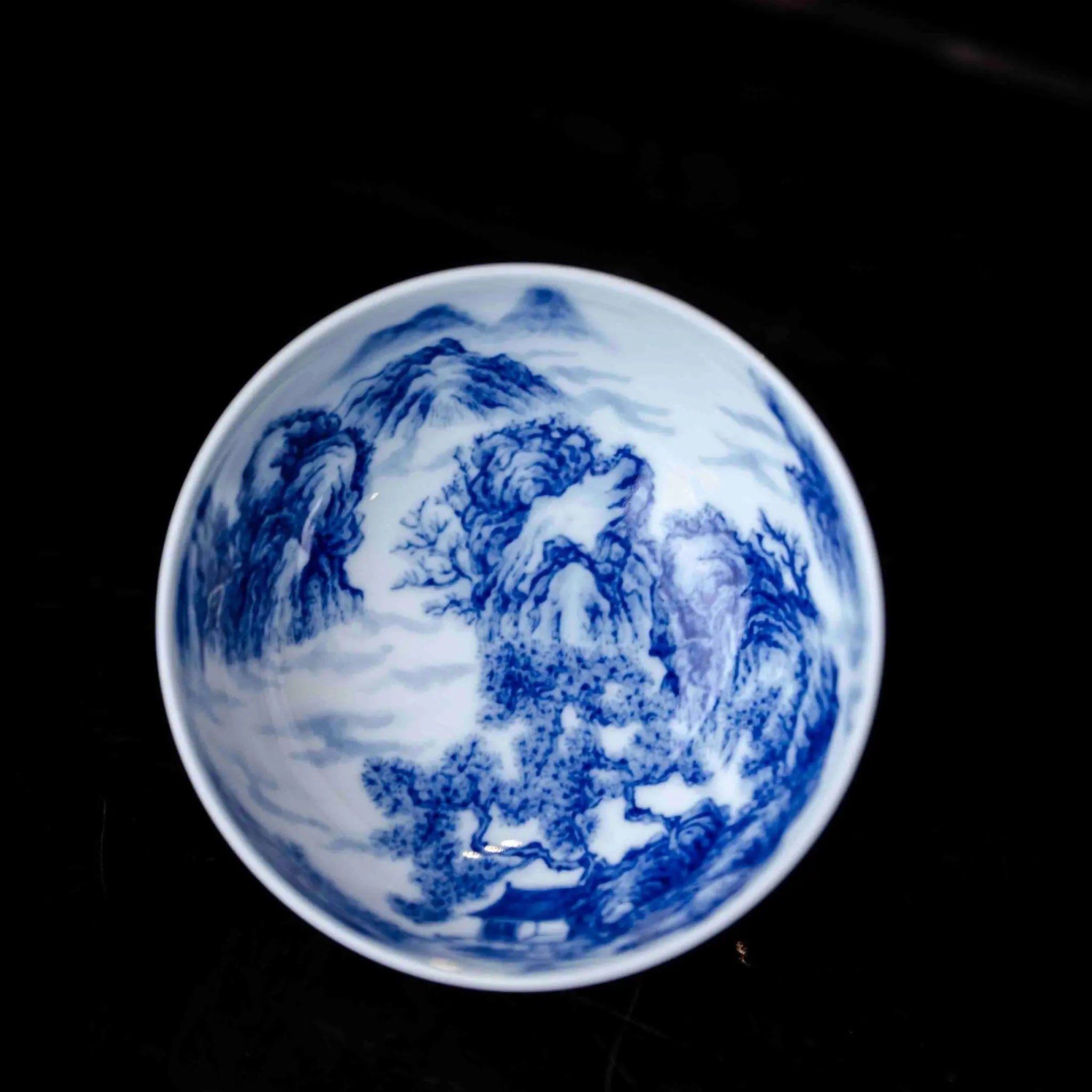 Shan Shui 120cc - Jing De Zhen Porcelain Teacup zycschina