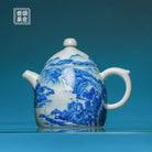 Shan Shui 120cc - Jing De Zhen Porcelain Teapot zycschina