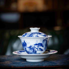 Shan Shui 130cc - Jing De Zhen Porcelain Gaiwan zycschina