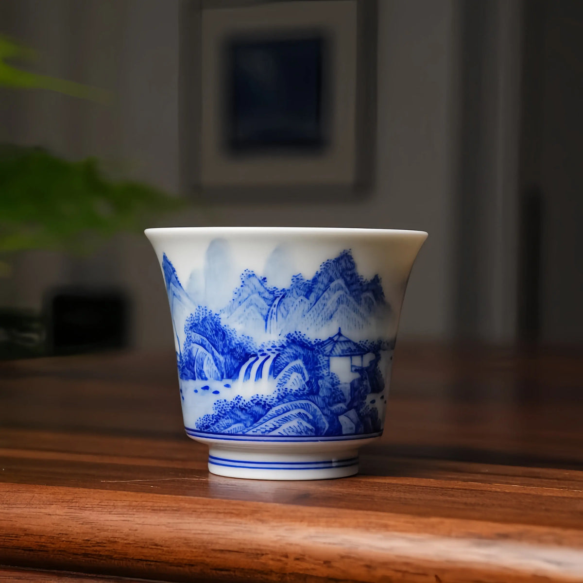 Shan Shui 150cc - Jingdezhen Porcelain Teapot zycschina