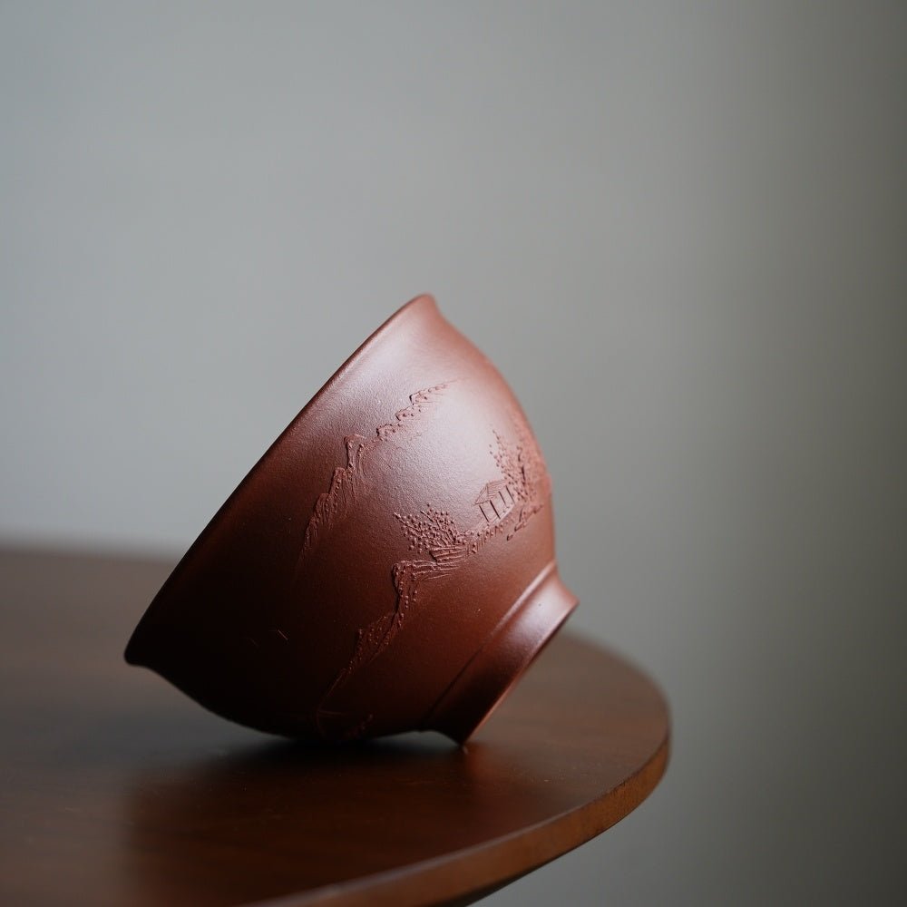 Shan Shui Ru Hua 150cc - Yixing Handmade Teacup 江苏宜兴