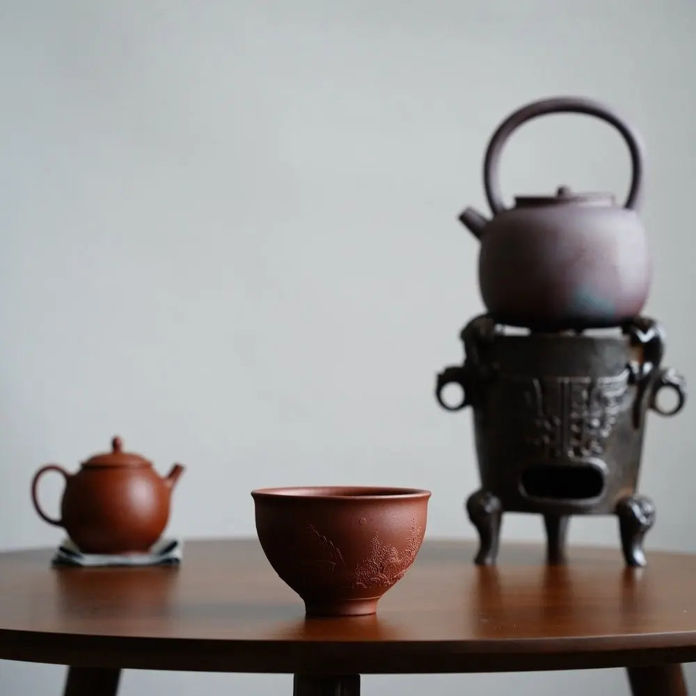 Shan Shui Ru Hua 150cc - Yixing Handmade Teacup 江苏宜兴