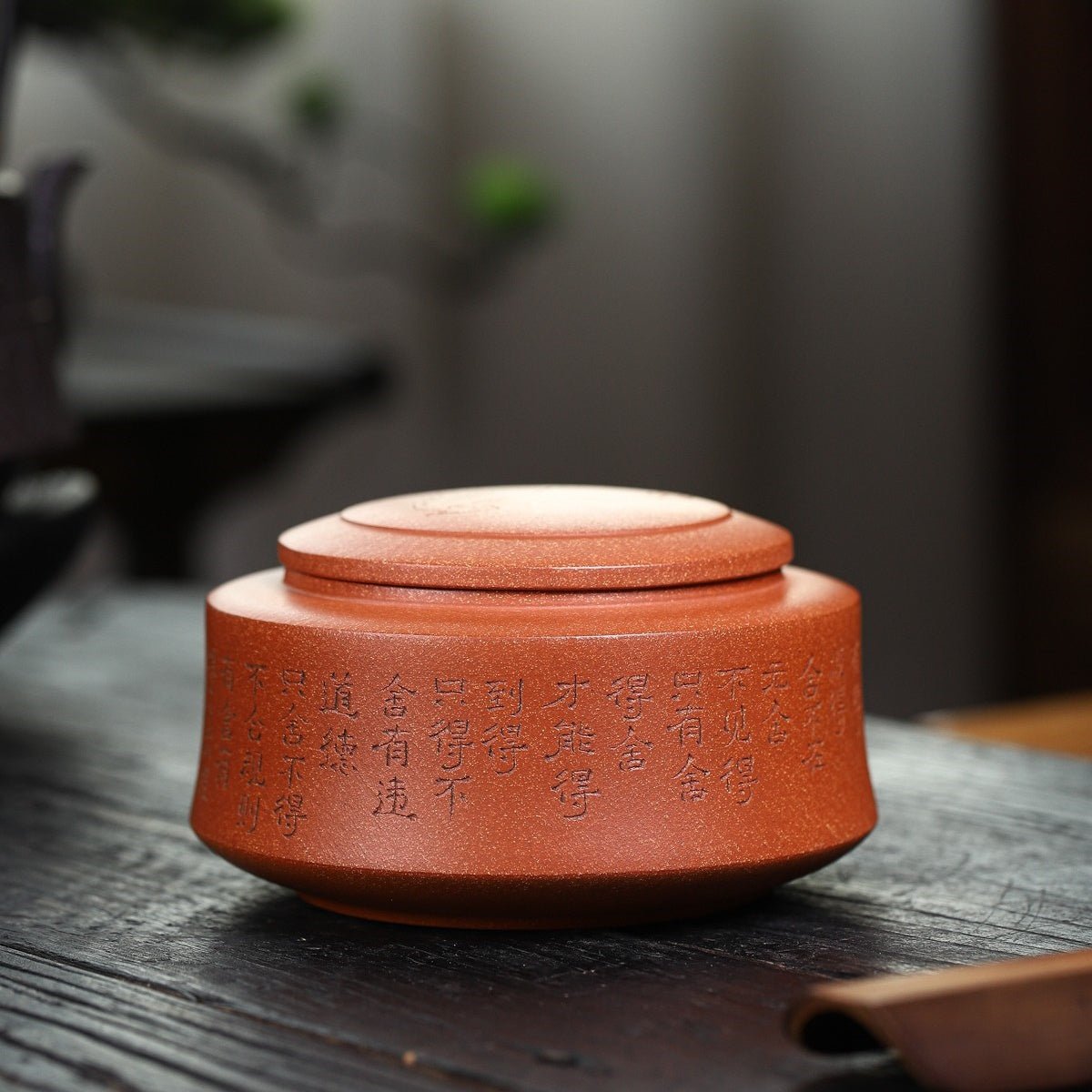 She De - Yixing Handmade Zisha Teacan 江苏宜兴
