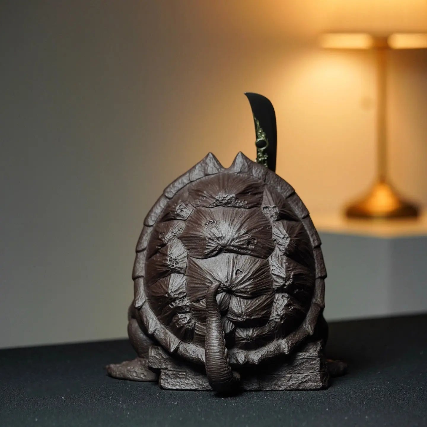 Shen Shou Xuan Wu - Zisha Sculpture 江苏宜兴