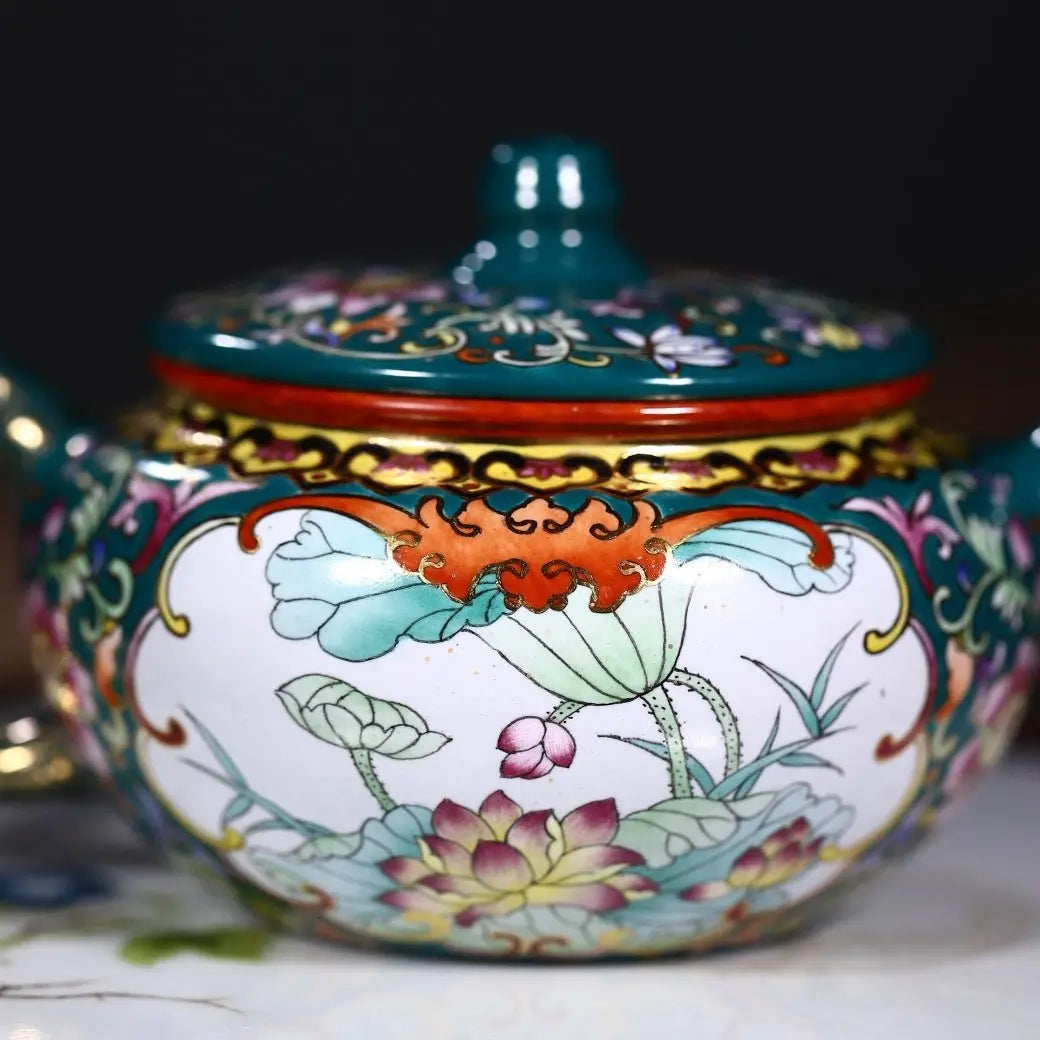 Sheng Shi Hua Kai 230cc - Yixing Handmade Teapot 江苏宜兴