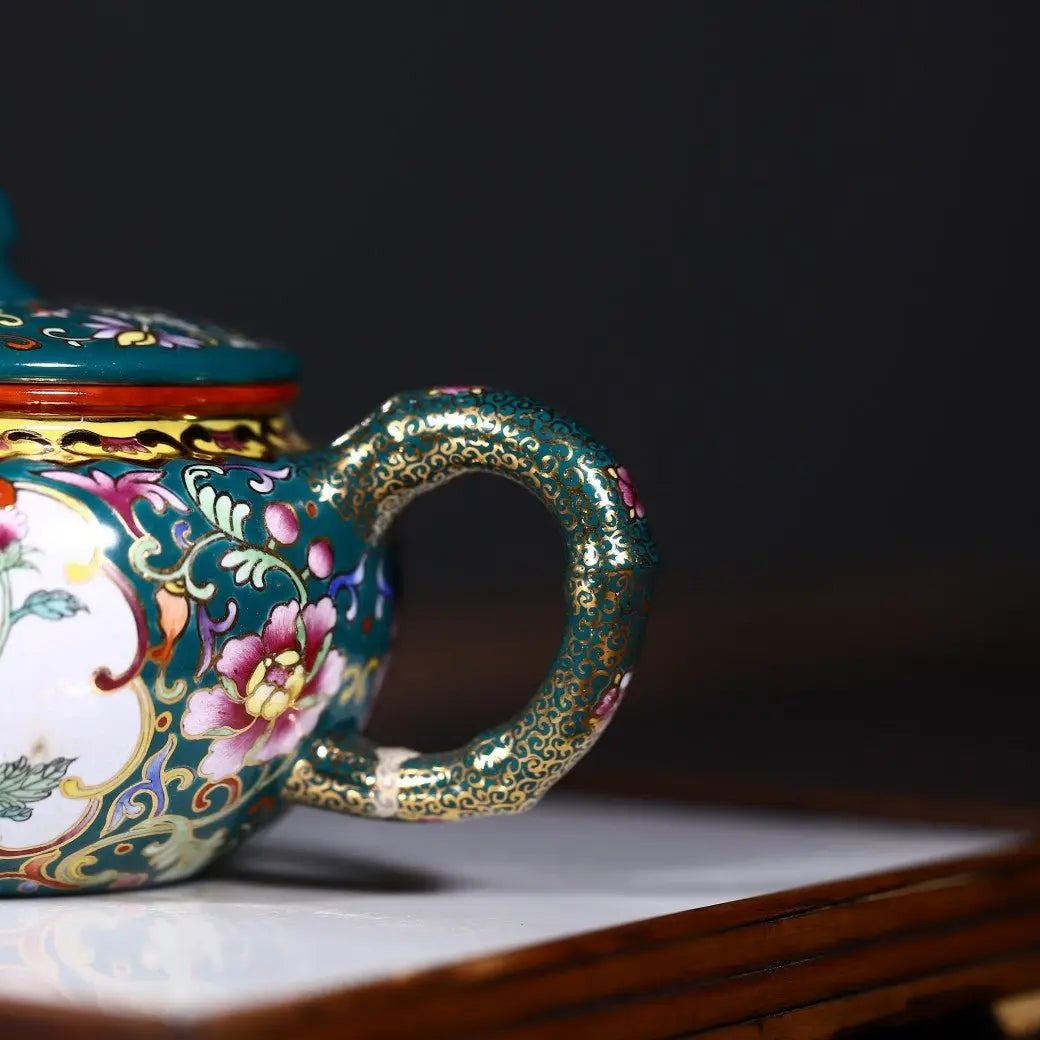 Sheng Shi Hua Kai 230cc - Yixing Handmade Teapot 江苏宜兴