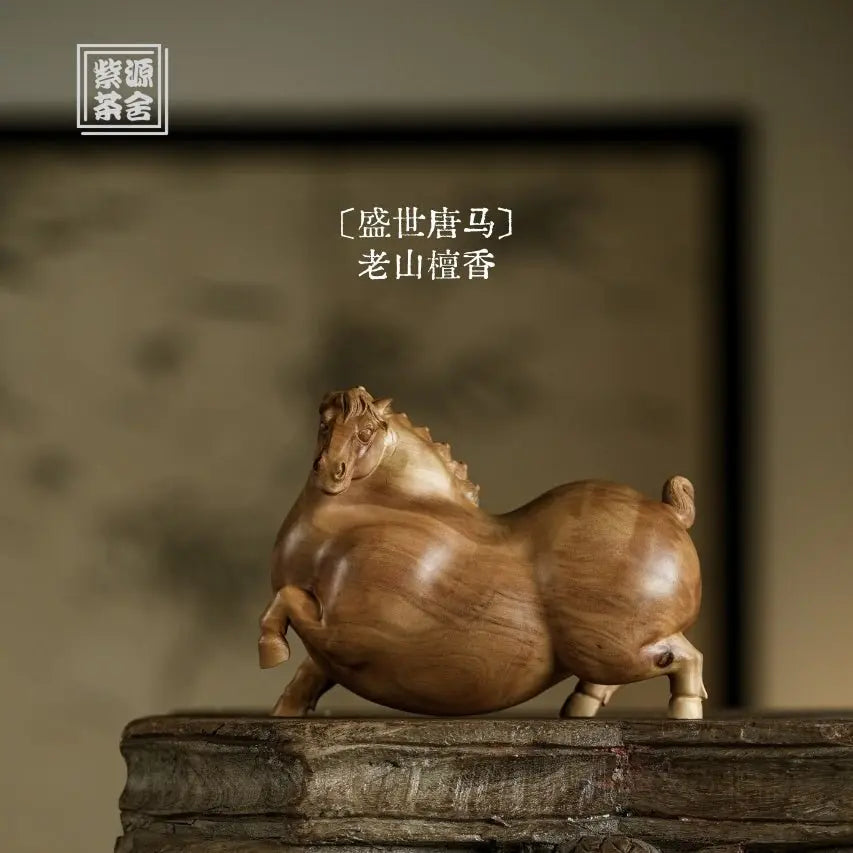Sheng Shi Tang Ma - Wood Sculpture zycschina