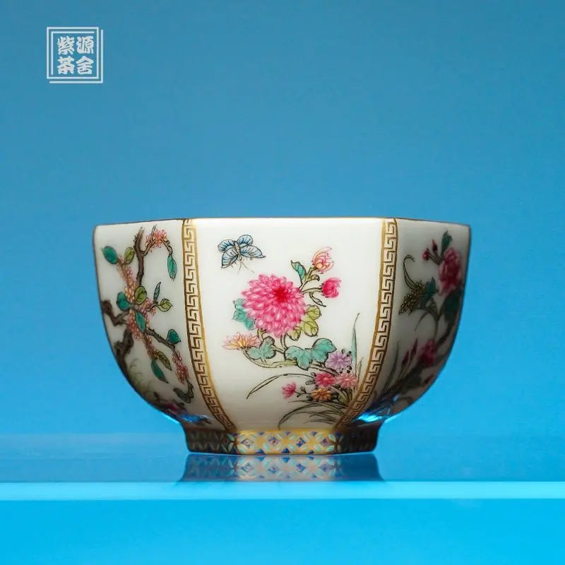 Shi Er Hua Shen 100cc - Jing De Zhen Porcelain Teacup zycs_China