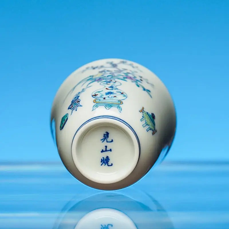 Shi Hua 120cc - Jing De Zhen Porcelain Gaiwan zycschina