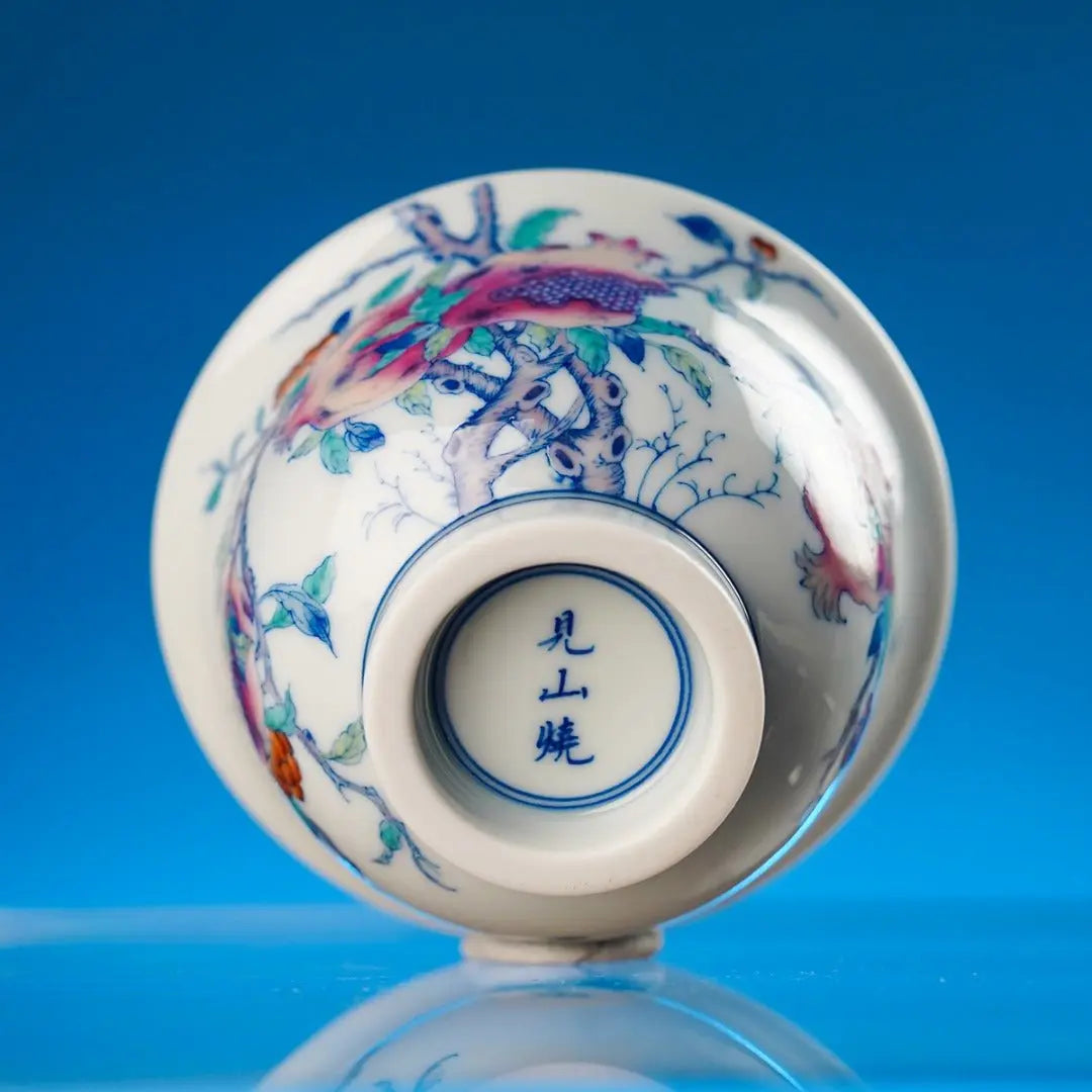 Shi Liu 175cc - Jing De Zhen Porcelain Gaiwan zycschina