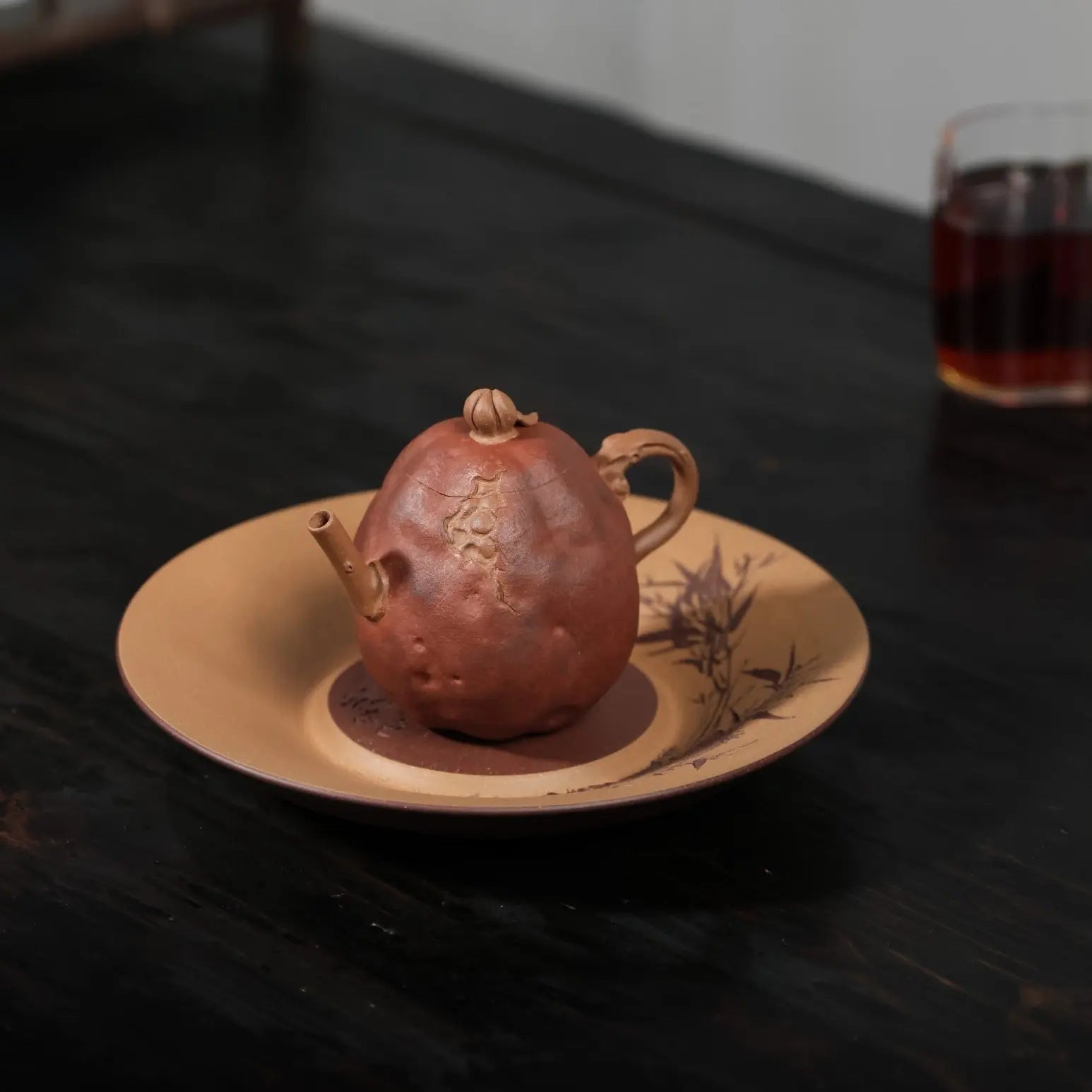 Shi Liu 200cc - Yixing Handmade Teapot 江苏宜兴
