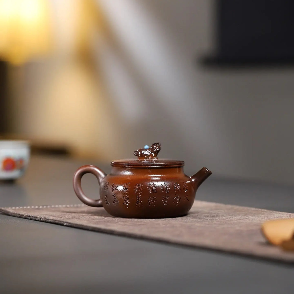 Shi Liu Hua 170cc - Yixing Handmade Teapot 江苏宜兴