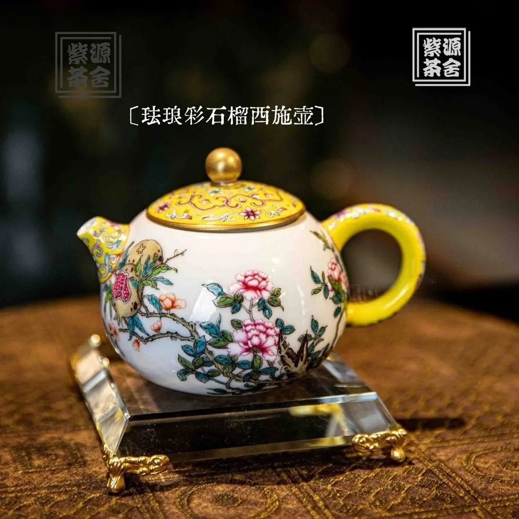 Shi Liu Xi Shi - Jing De Zhen Porcelain Teapot zycschina