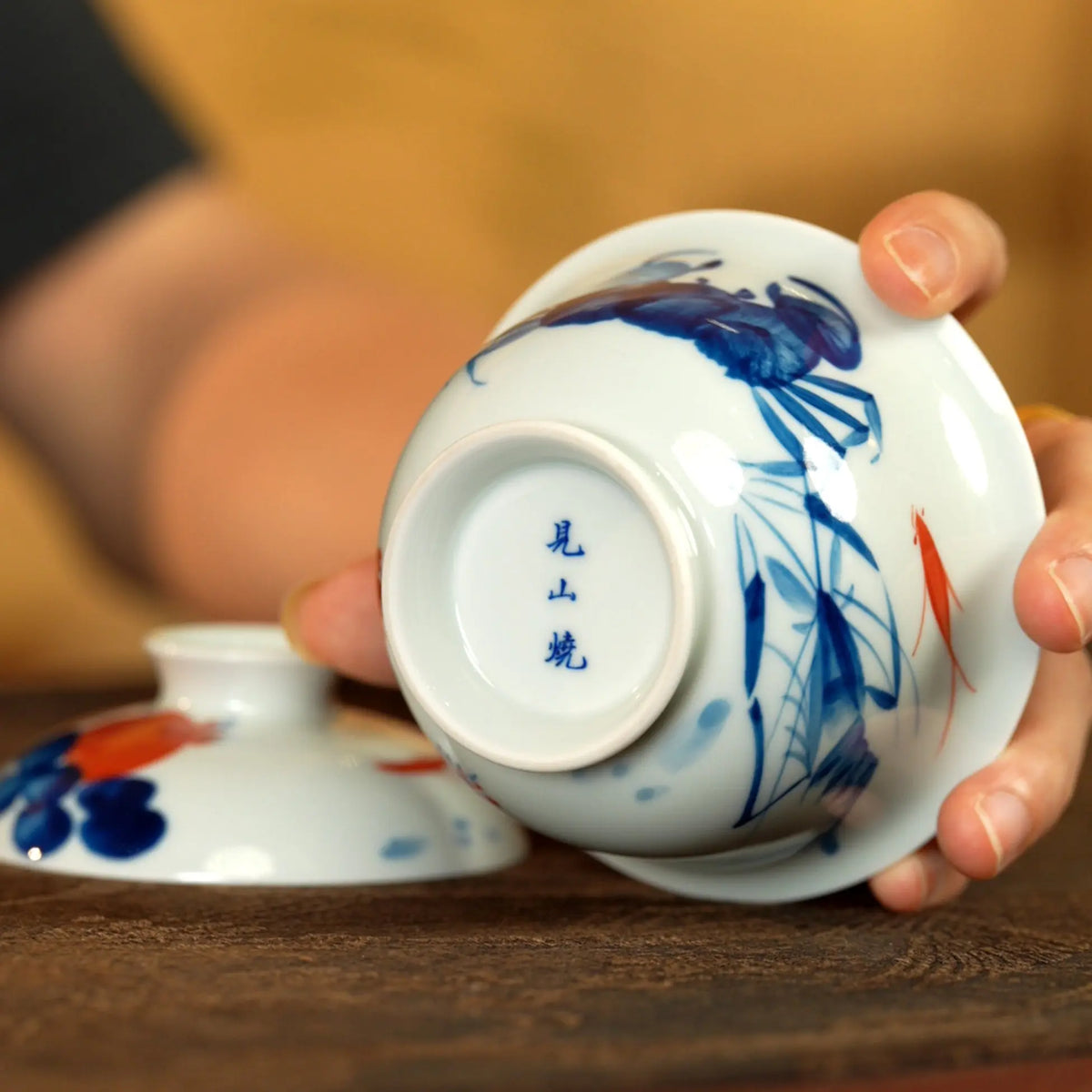 Shi Liu Xie Yi 130cc - Jing De Zhen Porcelain Gaiwan zycschina