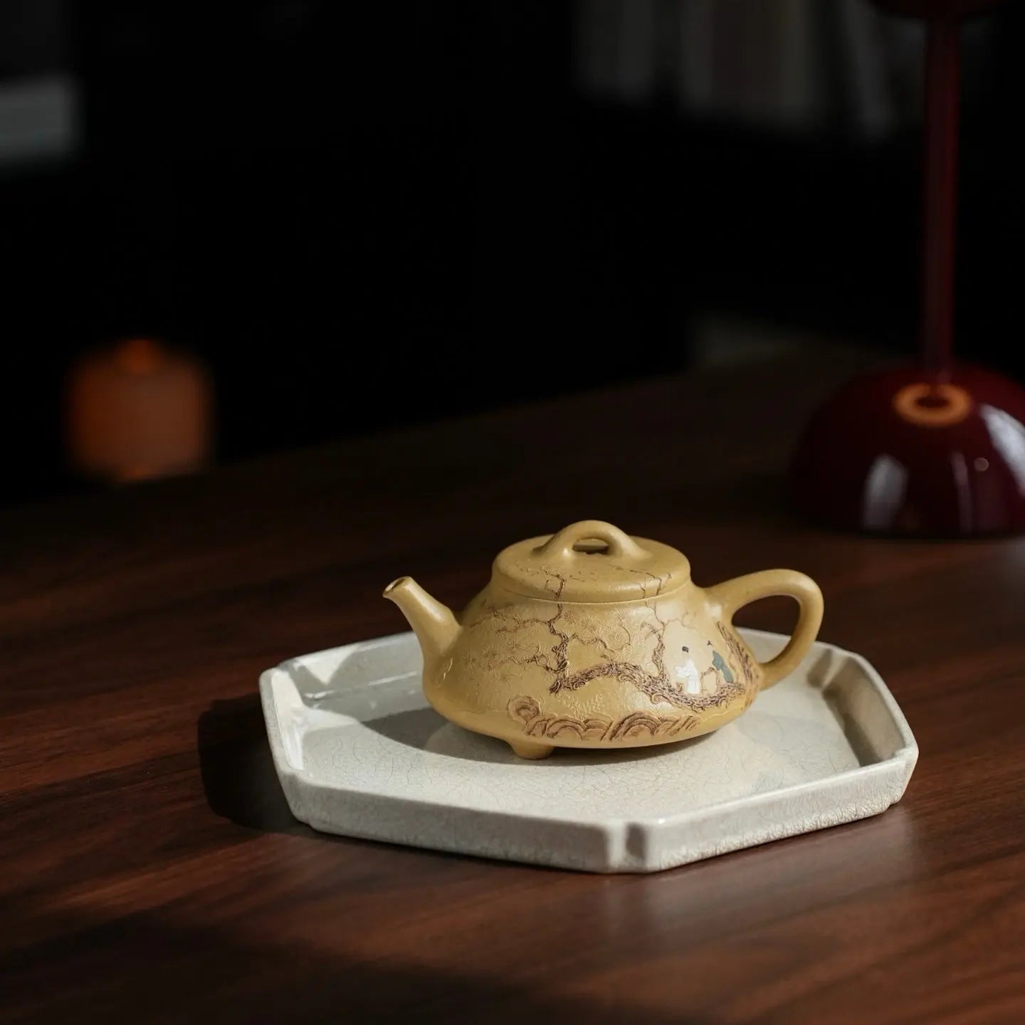 Shi Piao 180cc - Yixing Handmade Teapot 江苏宜兴