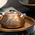 Shi Piao Shao Hua 160cc - Handmade silver pot zycschina