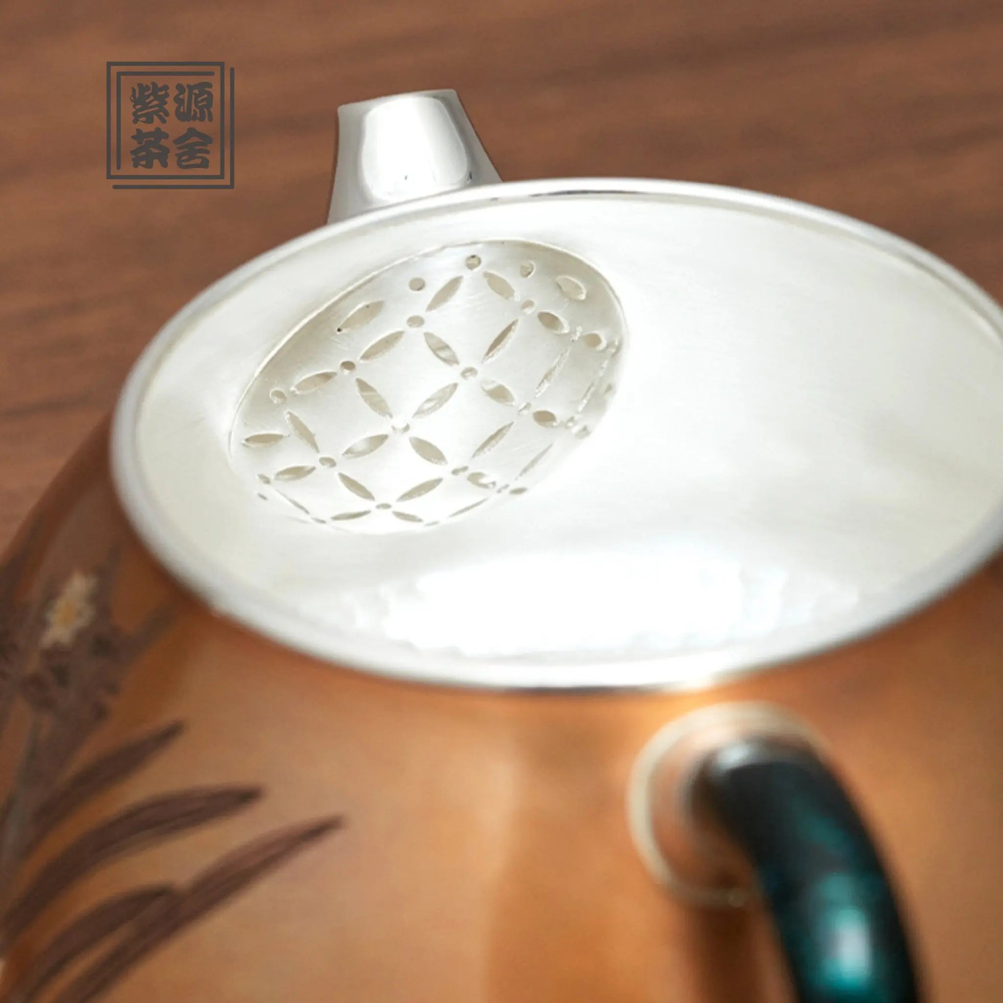 Shi Piao Shao Hua 200cc - Handmade silver pot zycschina