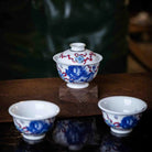 Shi Shi Ru Yi 120cc - Jing De Zhen Porcelain Gaiwan zycschina