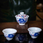 Shi Shi Ru Yi 120cc - Jing De Zhen Porcelain Gaiwan zycschina