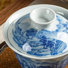Shi Xi Shan Shui Tu - Jing De Zhen Porcelain Gaiwan zycschina