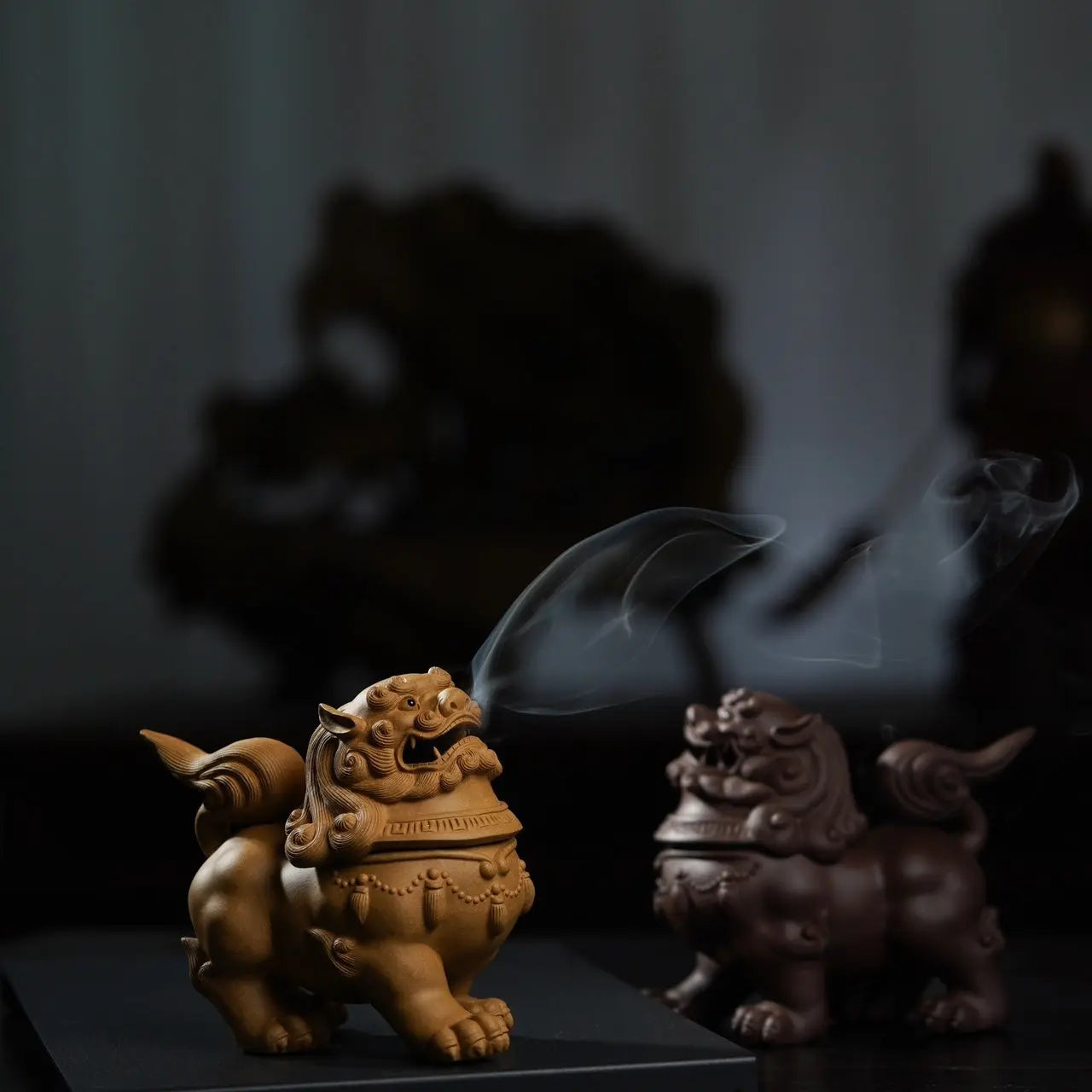 Shi Zi Xiang Lu - Zisha Sculpture 江苏宜兴