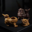 Shi Zi Xiang Lu - Zisha Sculpture 江苏宜兴