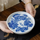 Shi Zi Xiu Qiu 150cc - Jing De Zhen Porcelain Gaiwan zycschina