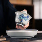 Shi Zi Xiu Qiu - Jing De Zhen Porcelain Gaiwan zycschina