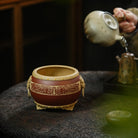 Shou Er Xian Huan Gu Xing - Yixing bonsai pot 江苏宜兴
