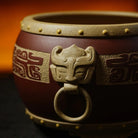 Shou Er Xian Huan Gu Xing - Yixing bonsai pot 江苏宜兴
