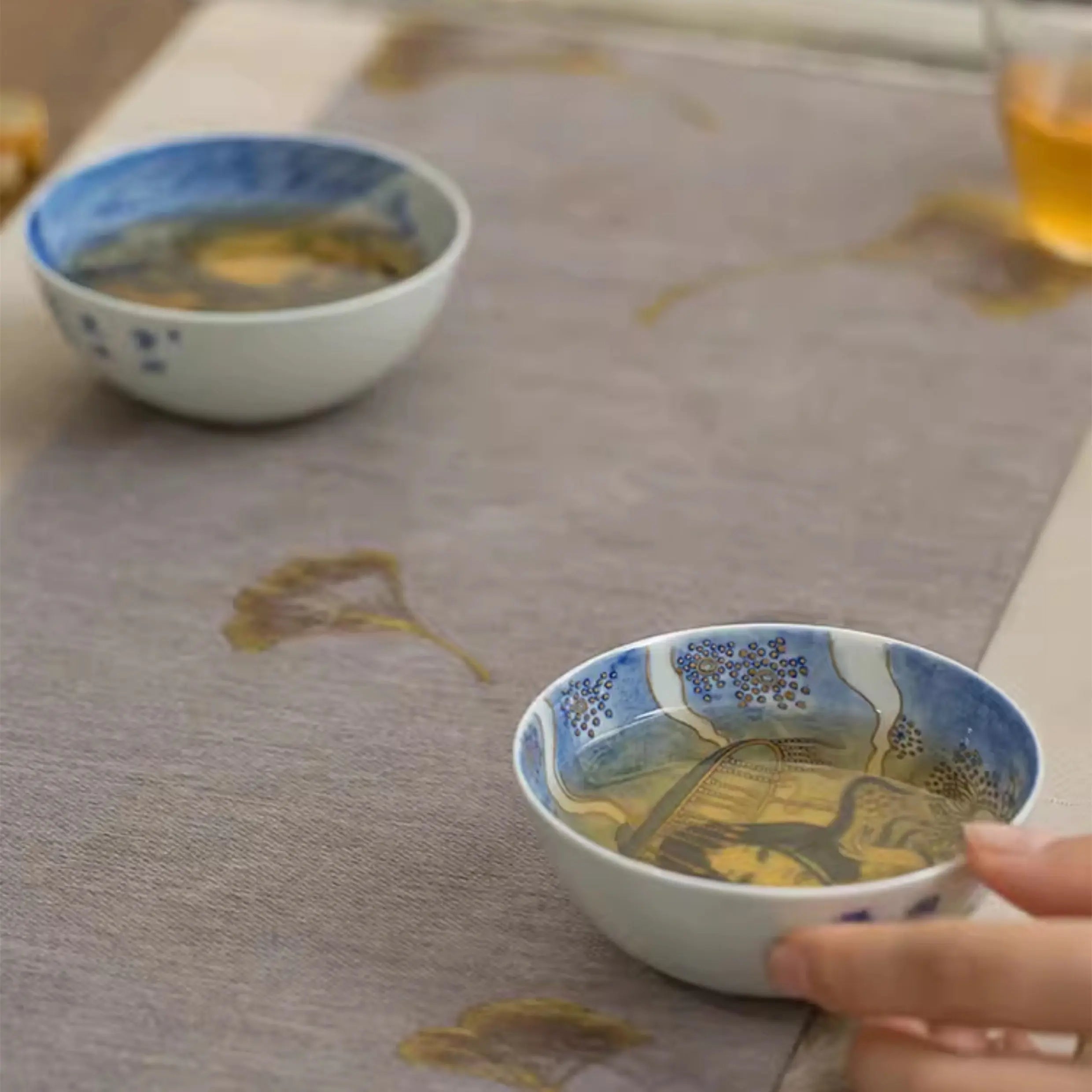 Shou Hui Ren Wu - Jing De Zhen Porcelain Teacup zycschina
