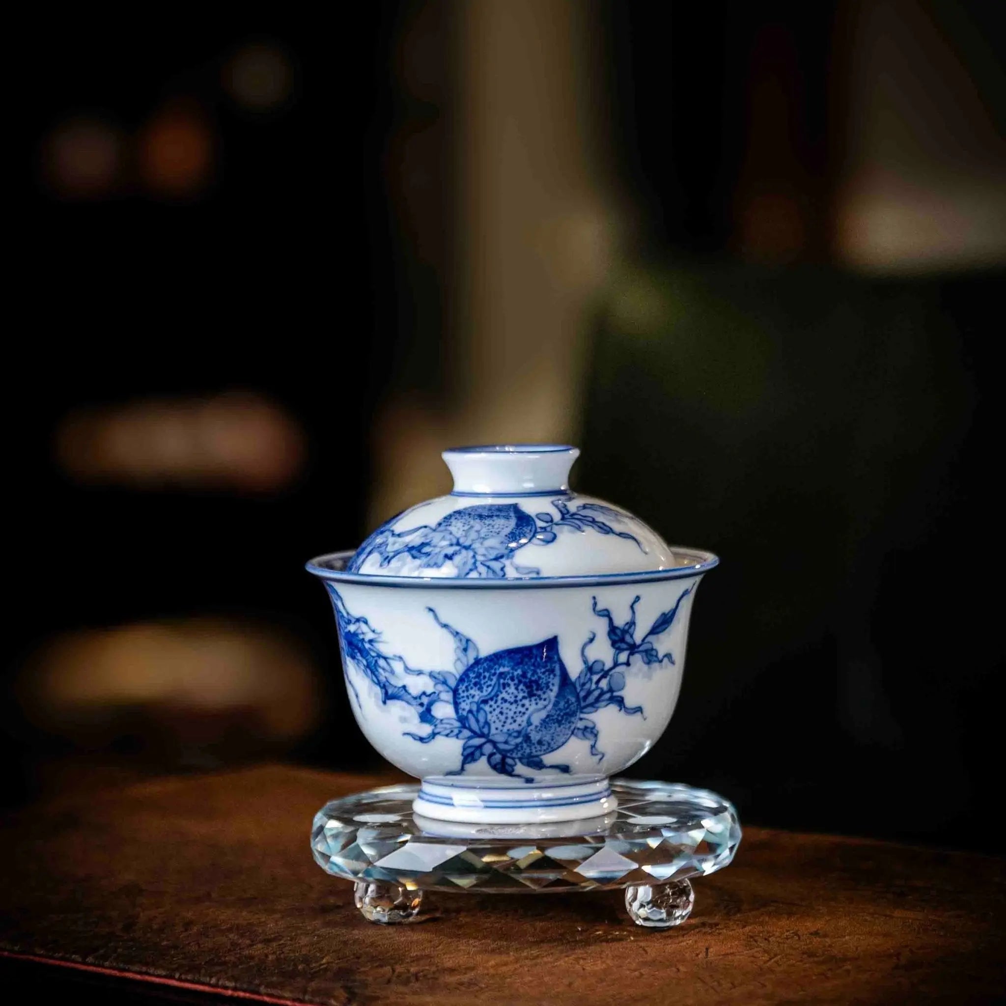 Shou Tao 130cc - Jing De Zhen Porcelain Gaiwan zycschina