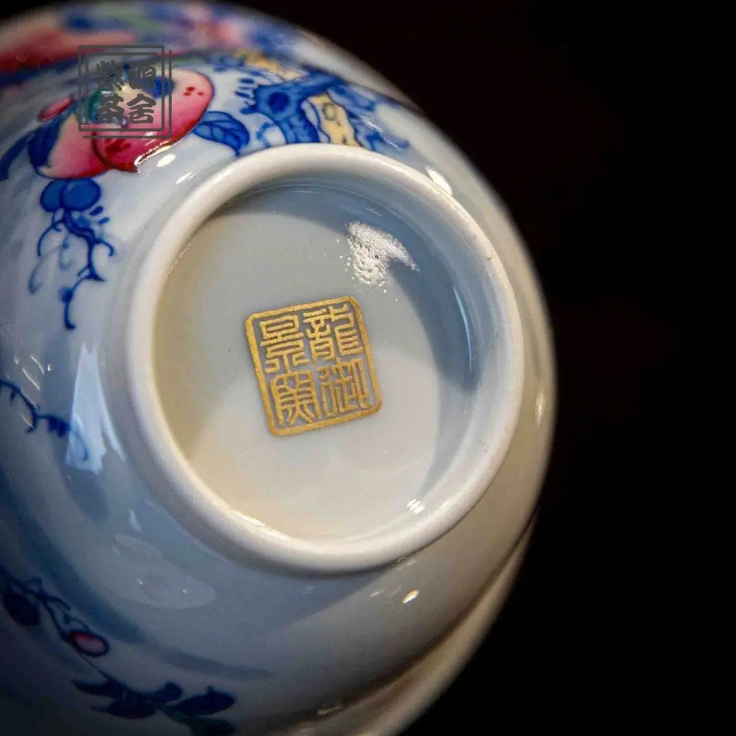 Shou Tao - Jing De Zhen Porcelain Gaiwan zycschina