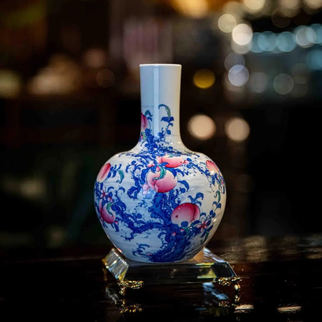 Shou Tao - Jing De Zhen Porcelain Vase zycschina
