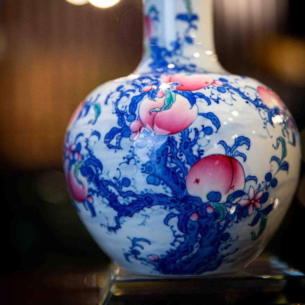 Shou Tao - Jing De Zhen Porcelain Vase zycschina