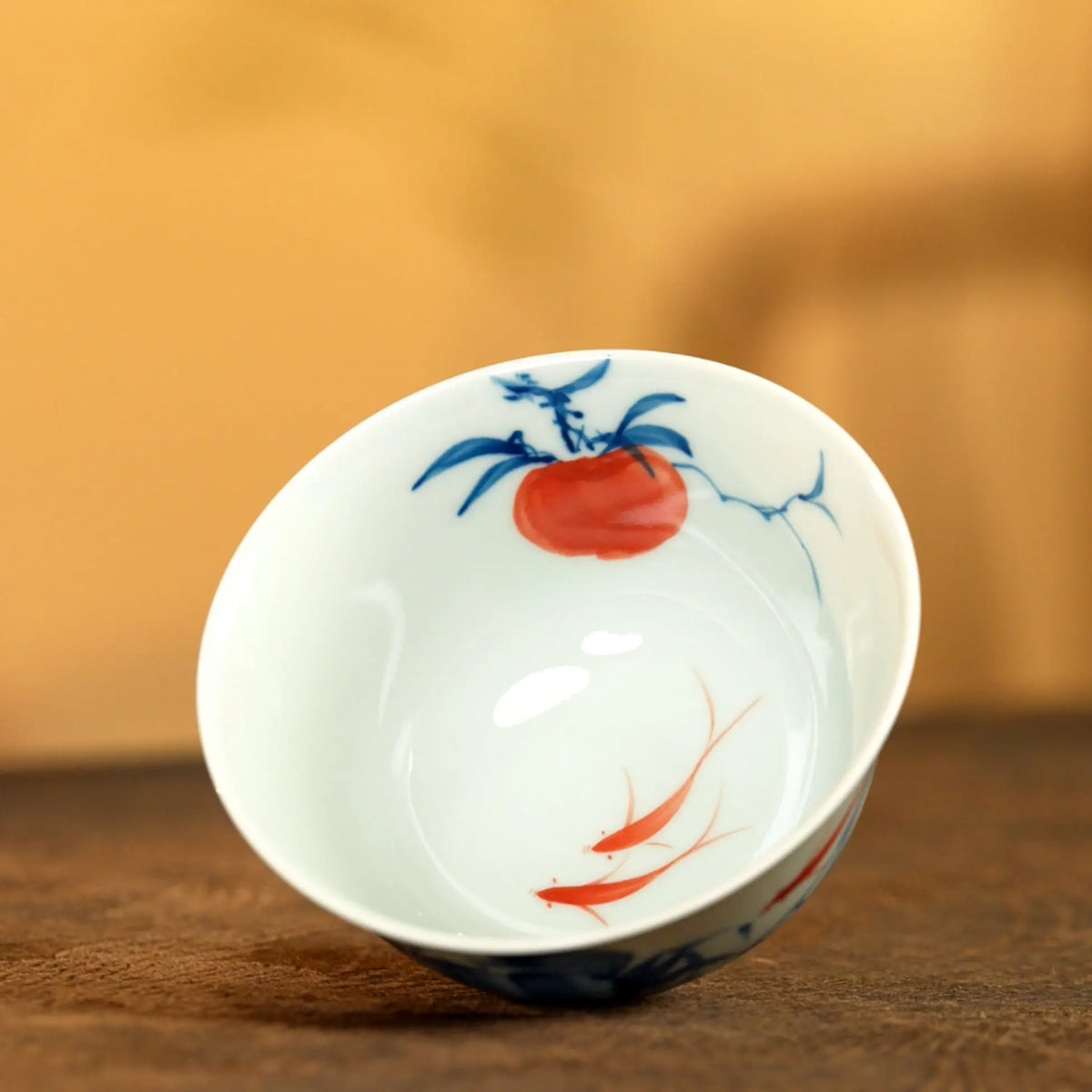 Shou Tao Xie Yi 120cc - Jing De Zhen Porcelain Gaiwan zycschina