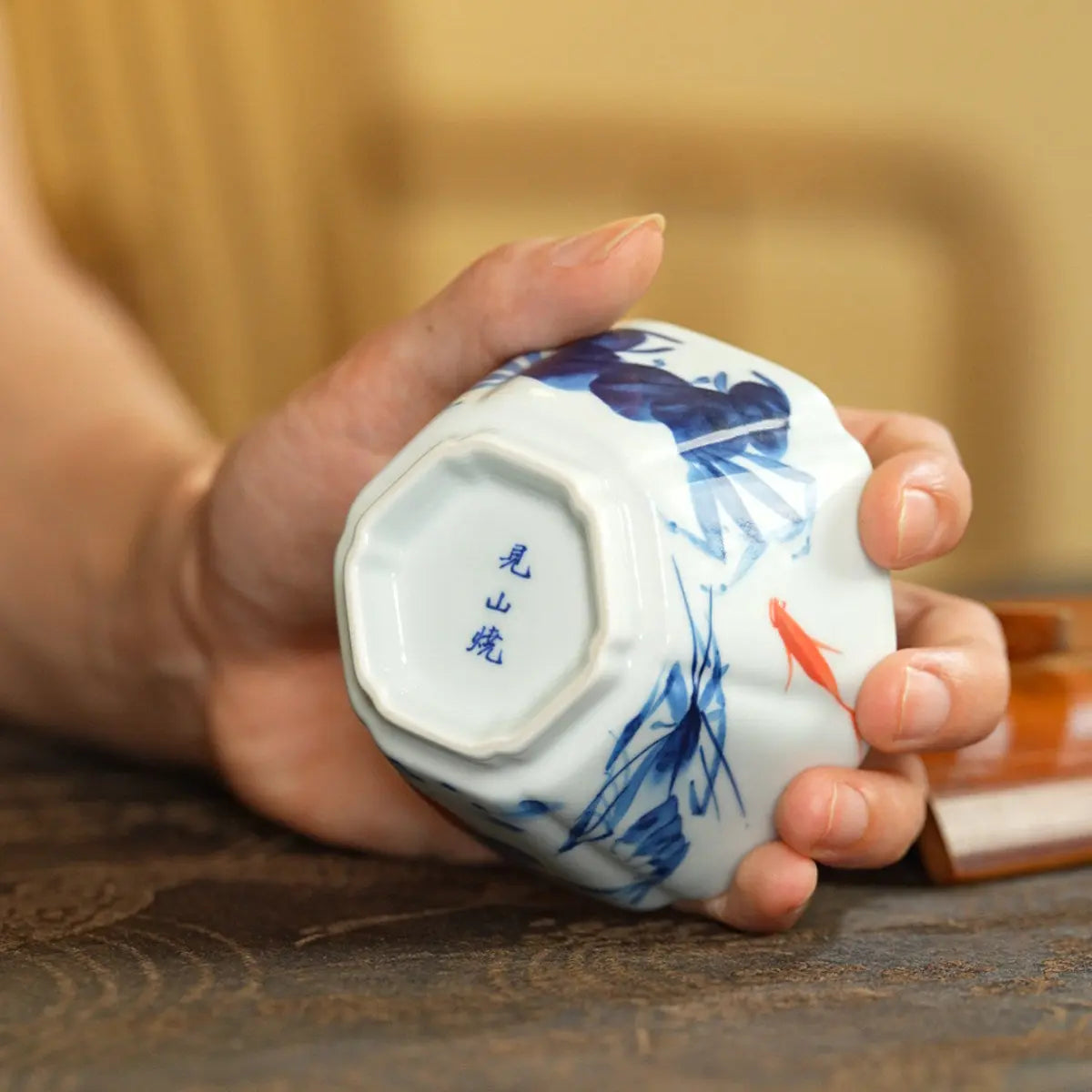 Shou Tao Xie Yi 130cc - Jing De Zhen Porcelain Gaiwan zycschina