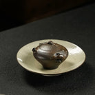 Shou Zhua Bao Ping 85cc - Yixing Handmade Teapot 江苏宜兴