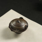 Shou Zhua Bao Ping 85cc - Yixing Handmade Teapot 江苏宜兴