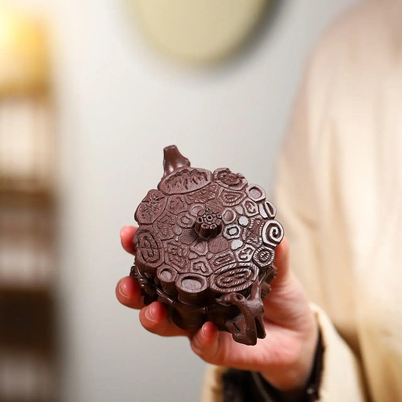 Shu Chai San You 130cc - Yixing Handmade Teapot 江苏宜兴