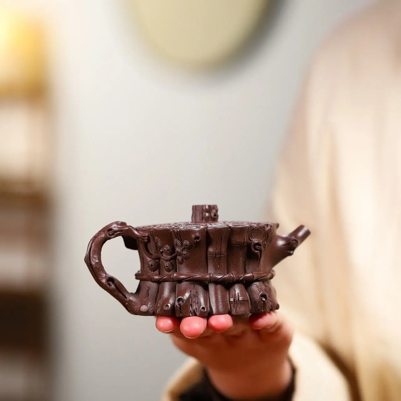 Shu Chai San You 130cc - Yixing Handmade Teapot 江苏宜兴